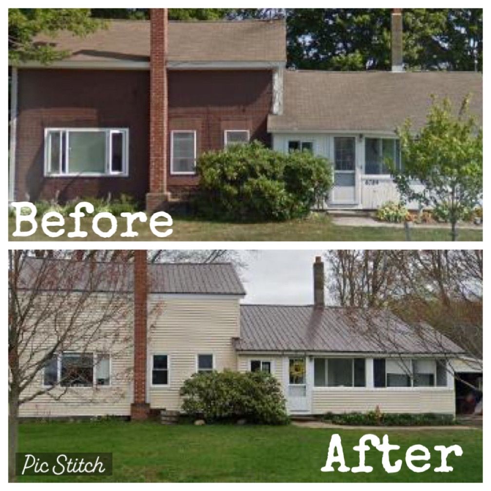 Vacinek Siding Maintenance Before & After